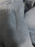 moussy&sly新品低腰闊腿褲簡約風(fēng)牛仔褲030HS011-0780 淺藍(lán)色111 XS 00000/XS 曬單實拍圖