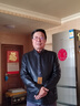 凱撒（KAISER）真皮皮衣男士立領(lǐng)綿羊皮夾克衫海寧外套KS81385 黑色 4XL 曬單實(shí)拍圖