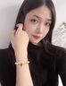 迪后（Dirholl）品牌手鏈女瑪瑙手串實(shí)用走心高級珠寶手飾品情人節生日禮物送女友 招財貓爪瑪瑙手串 曬單實(shí)拍圖