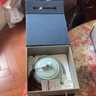 龍泉青瓷創(chuàng)意中式防潮密封茶葉罐陶瓷家用存儲(chǔ)醒茶罐通用普洱紅茶收納茶倉(cāng) 哥窯梅子青做線-禮盒裝 620ml 曬單實(shí)拍圖