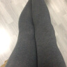无印良品（MUJI）女式 使用了棉的冬季内衣 十分长收腿裤 H9AD337 打底裤 炭灰色 M 实拍图