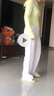 蕉下（beneunder）女士涼感防曬衣修身收腰顯瘦防曬服夏冰絲防曬衫戶外休閑短外套 輕鵝黃【連帽-UPF50+】 M 曬單實拍圖