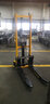 爵力SDJ2.0T-1.6 手動(dòng)液壓搬運車(chē)叉車(chē)堆高車(chē)小型升降物流倉儲裝卸車(chē)搬運車(chē)鏟車(chē)升降手推車(chē) 載重2噸升高1.6米 曬單實(shí)拍圖
