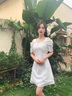 燕潯小香風(fēng)連衣裙2023夏季新款女裝氣質(zhì)質(zhì)感露肩裙子設計感小眾 乳白色 M (建議95-110斤) 曬單實(shí)拍圖