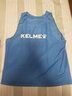 KELME/卡爾美足球服對抗訓練背心團購健身組隊服分隊服針織無(wú)袖T恤 彩藍白(XL)碼 曬單實(shí)拍圖