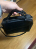 啄木鳥(niǎo)（TUCANO）歐洲站手提斜跨小包女2025新款潮時(shí)尚真皮寬帶斜挎包 黑色大款 曬單實(shí)拍圖