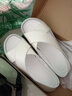 卡帝樂(lè)鱷魚(yú)（CARTELO）新品高檔真皮涼鞋女2025夏季百搭防滑軟底中年媽媽鞋平底涼拖女 1706米色 38 曬單實(shí)拍圖