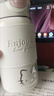 夢泡保溫杯KT貓雙飲女新款316可愛學(xué)生便攜吸管水杯子兒童 白色贈小貓貼紙+kt貓頭 500ml 曬單實拍圖