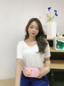 FAN HOME女生生日禮物暖宮腰帶暖寶寶月經(jīng)痛經(jīng)姨媽神器貼充電按摩儀暖肚子 一鹿有你震動(dòng)按摩【禮盒+粉兔】 曬單實(shí)拍圖