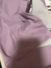 邦帛世瑜伽服女運動套裝三件套健身服瑜伽褲跑步普拉提訓練帶胸墊速干 奶膚紫三件套【L碼】 曬單實拍圖