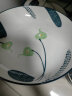 惠寻 京东自有品牌 16件套釉下彩欧式简约春意盎然家用碗碟套装 实拍图