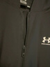 安德瑪（UNDERARMOUR）秋冬Vibe Windbreaker男子梭織休閑外套1386555 黑色001 L 曬單實(shí)拍圖