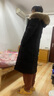蔻伊婭羽絨服女中長(zhǎng)款2025年秋冬季新款過(guò)膝加厚韓版時(shí)尚品牌新品女裝  黑色【雪花狐貍毛領(lǐng)】 2XL 建議120_130斤 曬單實(shí)拍圖