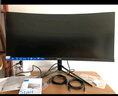 HKC 34英寸超寬帶魚屏顯示器 準4K超清240Hz高刷 1ms HDR400認證 曲面電競低藍光不閃屏 95%DCI-P3 電競 PS5游戲電腦顯示屏 CG345UK 曬單實拍圖
