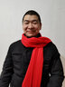 顏丁中國紅圍巾定制刺繡印logo紅色圍巾年會開業(yè)慶典會議活動同學(xué)聚會 款式1-15羊絨長須圍巾 曬單實拍圖