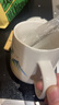 泉?jiǎng)泡p奢陶瓷馬克杯大容量咖啡暖暖杯學(xué)生早餐恒溫杯子logo定制帶蓋勺 千里江山(北歐杯)+蝴蝶蓋+鋼勺 曬單實(shí)拍圖