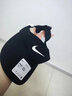 耐克（NIKE）帽子男女空頂帽新款戶(hù)外跑步運動(dòng)馬拉松旅游遮陽(yáng)帽鴨舌帽休閑帽 黑色/AV6960-010 曬單實(shí)拍圖