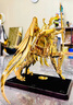 BANDIAN 圣衣神話(huà) EX 黃金圣斗士 模型玩具 圣誕禮物 射手座 星矢GOLD 24K  18cm 曬單實(shí)拍圖