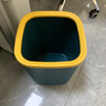 訪客 家用高顏值大號(hào)垃圾桶廚房辦公環(huán)保垃圾桶衛(wèi)生間分類垃圾筐 大號(hào)垃圾桶 灰色 12L 【1個(gè)裝】 曬單實(shí)拍圖