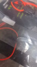 洛克兄弟（ROCKBROS）自行車束褲帶公路山地車夜騎綁腿扎捆帶夜跑安全戶外騎行裝備 黑色(兩只裝) 均碼 曬單實(shí)拍圖