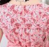 皮爾卡丹品牌女童純色棉連衣裙2025夏季新款洋氣童裝公主裙小碎花兒童背心 粉色Z101 140【建議130身高左右】 曬單實(shí)拍圖