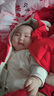 蘇奈雪嬰兒羽絨服6-12個月連體服衣冬季0一1周歲2加絨加厚3男女童衣4月5 紅色 80cm 曬單實(shí)拍圖