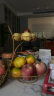 林家小子水果盘客厅家用现代简约北欧风轻奢创意铁艺多层水果篮干果盘糖果 双层金色 实拍图