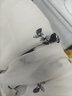 百圖betu女裝春夏新款立體繡花荷葉領(lǐng)綁帶七分袖襯衫女2402T49 米白 L 曬單實(shí)拍圖