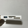科森拓適用MS卡讀卡器SD華為手機typec電腦多合一sony索尼相機ccd儲存卡記憶棒佳能蘋(píng)果16 otg連接U盤(pán)TF 蘋(píng)果四合一（支持SD+MS卡+TF+USB） 曬單實(shí)拍圖
