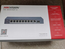 海康威視（HIKVISION）千兆POE監(jiān)控交換機(jī) 5口8口18口26口交換機(jī)器家用辦公企業(yè)傳輸監(jiān)控器網(wǎng)絡(luò)分流器網(wǎng)線(xiàn)集線(xiàn)分線(xiàn)器設(shè)備 DS-3E0510SP-E【10口全千兆POE版】 官方標(biāo)配 曬單實(shí)拍圖
