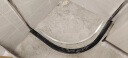 箭牌（ARROW）整体淋浴房玻璃浴房浴室干湿分离家用太空铝框架弧扇形简易可定制 800*800mm 弧扇形【1499】现货 实拍图