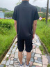 茵寶（Umbro）官方運動(dòng)夏季短袖Polo衫男裝透氣翻領(lǐng)男士休閑T恤衫上衣 凝眸黑(U2124230234) M 曬單實(shí)拍圖