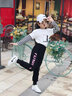 藍(lán)貝妮女童加絨褲子冬季外穿兒童棉褲加厚小女孩長褲大童休閑運(yùn)動(dòng)褲秋冬 玫紅色 140碼建議身高130cm 曬單實(shí)拍圖