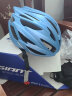 捷安特（GIANT）G833自行车骑行头盔公路防护安全头帽健身骑行装备/新老随机发 哑渐变深蓝 L 58-62cm 实拍图