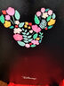 迪士尼（Disney）行李箱女大容量拉桿箱學(xué)生萬(wàn)向輪旅行箱登機箱密碼箱子 百花爭艷-黑 24英寸 曬單實(shí)拍圖