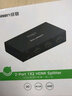 綠聯(lián)（UGREEN） hdmi一分二分配器分線(xiàn)器1進(jìn)2出視頻4k投影儀帶音頻高清一拖二電腦顯示器1分 90803 HDMI1.4膠殼款【1進(jìn)2出】4K 曬單實(shí)拍圖