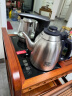 金灶（KAMJOVE） 多功能组合式木雕移动茶车茶盘 整套茶具套装智能电茶炉 KW-6000单茶车木框 1个 实拍图
