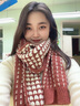 CRANTA KOMEIA圍巾女秋冬季紅色針織愛心加厚保暖圍脖生日禮物送女友老婆 愛心紅色 高級感ck風(fēng)送女朋友愛人實用高檔 曬單實拍圖