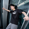 彪馬（PUMA）套裝男裝2025新款秋季跑步健身訓練快干透氣休閑短袖T恤 束腳長(cháng)褲 527344-01+657390-03 2XL(190) 曬單實(shí)拍圖