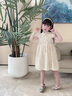 G.duck小黃鴨女寶寶夏裝連衣裙小女童兒童新中式國風(fēng)公主裙子1夏季洋氣2 圖片色 110cm(110cm) 曬單實(shí)拍圖