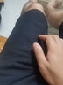 真維斯（Jeanswest）五分休閑短褲男士夏季薄款寬松直筒運動中褲子西褲新款冰絲褲 黑色+軍綠色 32 碼 曬單實拍圖