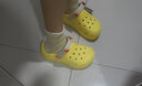 斯凱奇（Skechers）女鞋洞洞鞋涼鞋增高厚底耐磨沙灘拖鞋小怪獸包頭洞洞鞋111581 亮黃色/YEL 36 曬單實拍圖