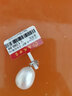 滴水成珠南珠世家水滴形白色淡水珍珠吊墜925銀簡(jiǎn)約吊墜七夕情人節禮物 12.0-13.0mm 曬單實(shí)拍圖