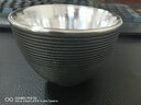 龜壽堂 銀茶杯純銀999茶杯瓷包銀茶杯日式純手工茶具主人杯品茗杯家用 獨酌（一只） 曬單實拍圖