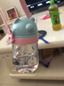 杯具熊（BEDDYBEAR）夏季兒童學(xué)飲水杯吸管杯子寶寶幼兒園防摔嬰兒滑蓋帶手柄杯子 學(xué)飲杯-火火哆啦 360ml 曬單實(shí)拍圖