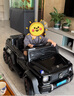 SVNCK奔馳大g兒童電動(dòng)汽車(chē)四輪遙控越野玩具車(chē)可坐大人雙人周歲生日 六輪紅色旗艦【皮座+橡膠軟輪】 TV游戲功能+電子助力+雙油門(mén) 曬單實(shí)拍圖
