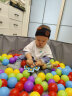 澳乐（AOLE-HW）海洋球彩色婴儿玩具球小孩宝宝户外球池儿童塑料球 五彩海洋球6.5cm 80装 实拍图