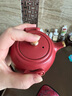 古德窯 旅行茶具套裝粗陶快客杯一壺二杯簡(jiǎn)約戶(hù)外陶瓷便攜包單人功夫茶具 JD-金鼠祥瑞旅行茶具（中國紅）收納包 曬單實(shí)拍圖