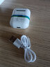 探索鯨 藍牙耳機無(wú)線(xiàn)air適用華為蘋(píng)果vivo紅米oppo華為入耳式單雙耳男女生迷你款可愛(ài)降噪耳機 光煞【耳機+數據線(xiàn)+保護套】 曬單實(shí)拍圖