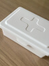 INOMATA日本进口带盖桌面收纳盒十字开口口罩存放盒抽屉分类收纳盒 湿巾盒L号-单个装 实拍图